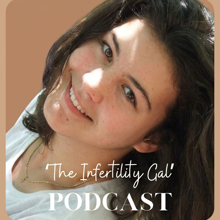 The Infertility Gal Podcast cover — The Story Behind IVFGotYou with Founders Carly and David
